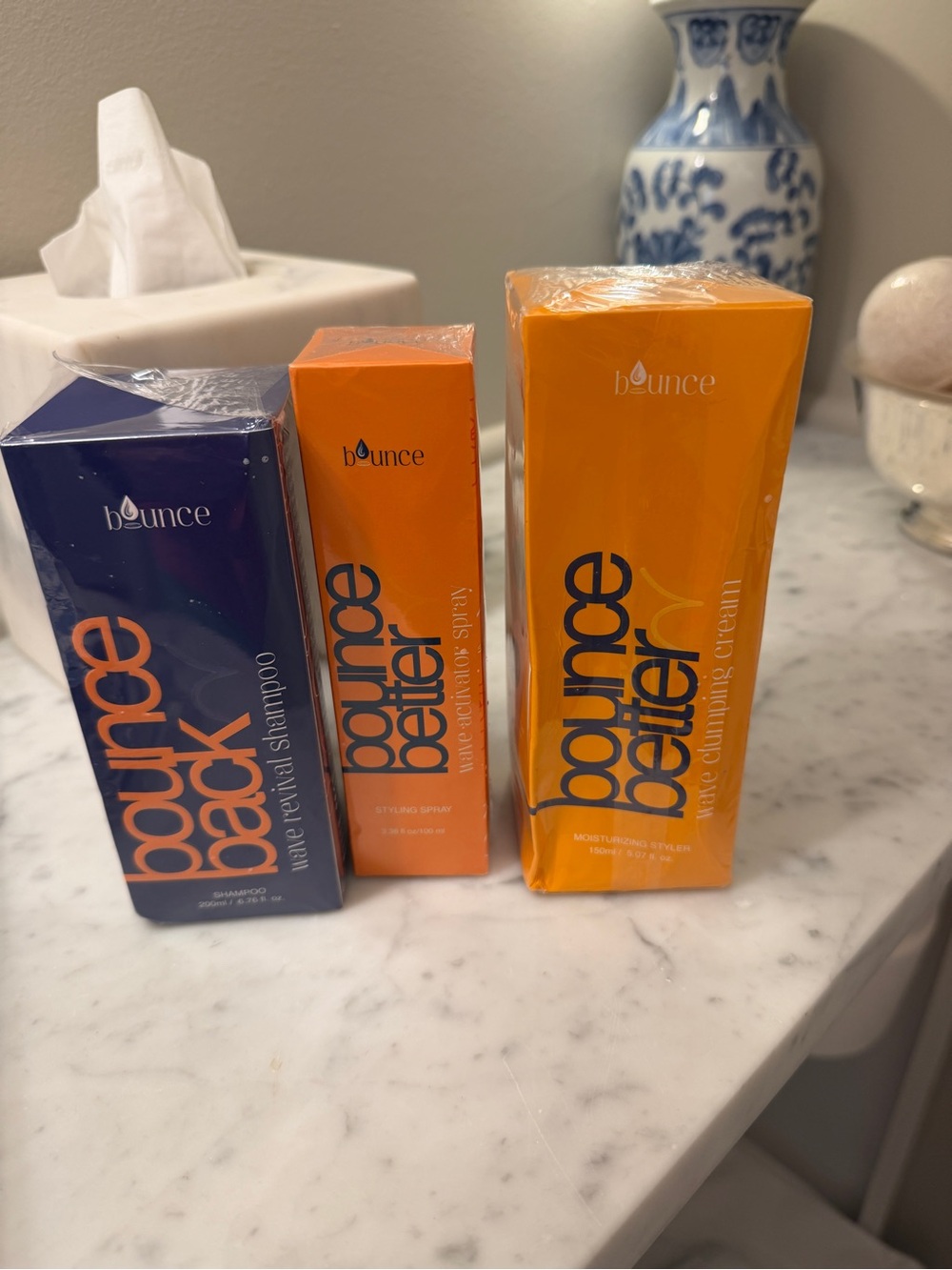 New Unopened Bounce Better Hair Products